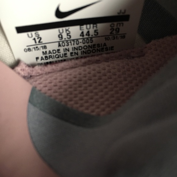 Nike Womens Running White/Gray Sz WMNS 12 Men 10.5